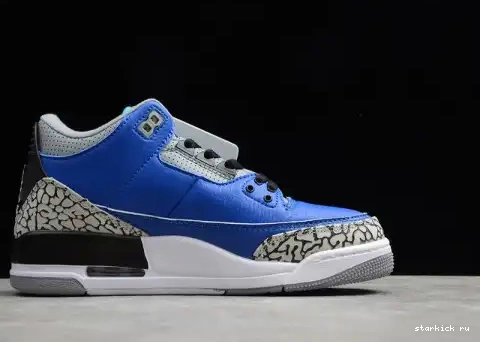 Royal CT8532-400 Retro Jordan Varsity Air 3 CT8532-400 Cement 0502